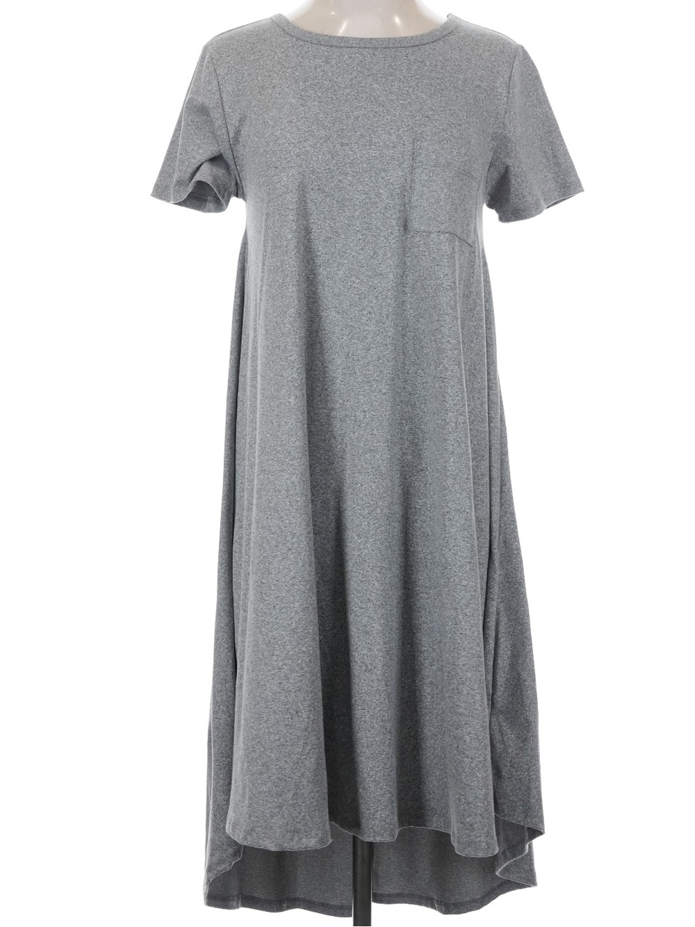 Lularoe Light Gray Carly Dress Small